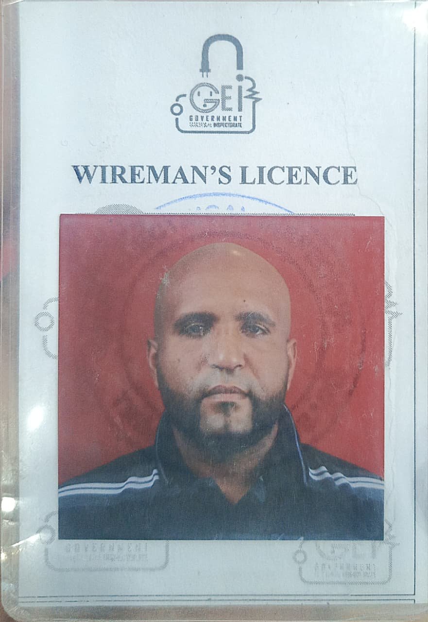 Rosslon Mclean - Wireman's Licence